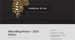 Desktop Screenshot of carnivalofhr.com